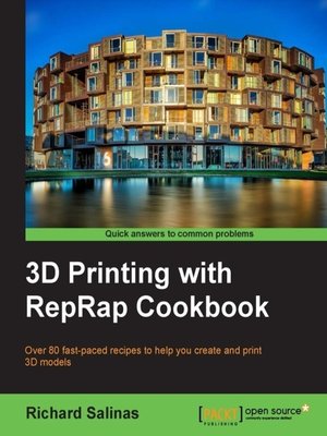 cover image of 3D Printing with RepRap Cookbook